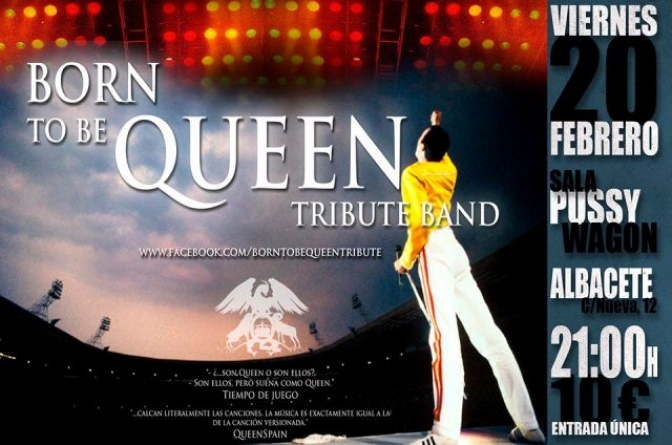 Homenaje a Queen el próximo viernes en Albacete del grupo Born To Be Queen