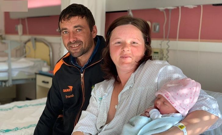 Primer bebé nacido en 2019 en Castilla-La Mancha, Anastasia.