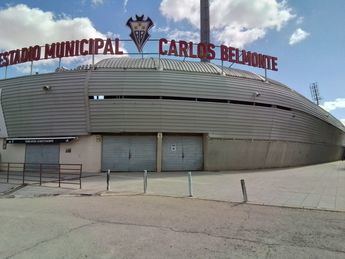 Aprobada la clasificación de ofertas para reformar el Carlos Belmonte con un gasto inicial de 296.571 euros