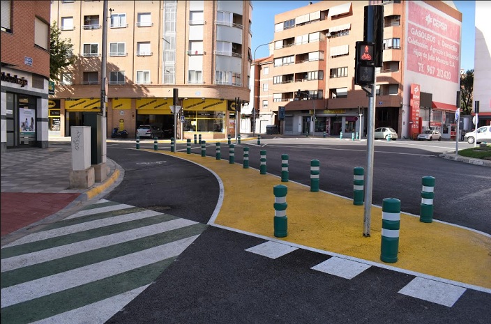 El Ayuntamiento de Albacete continúa con la mejora del carril bici de la ciudad