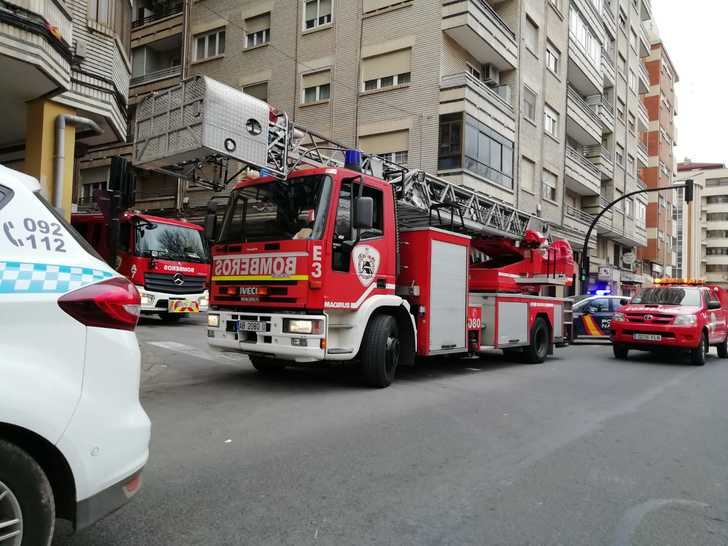 Imagen de archivo de los bomberos de Albacete