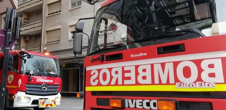 Unos rollos de papel originan del incendio del Instituto Los Olmos de Albacete, que provoca el desalojo de 500 alumnos