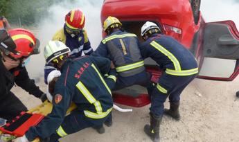 Bomberos de Castilla-La Mancha se forman en la atención sanitaria de emergencia para primeros intervinientes