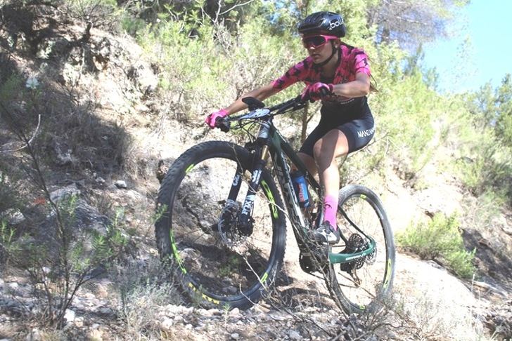 Desirée Moya y Alberto López fueron los ganadores de la interesante carrera de BTT de Bogarra