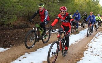 Los amantes de la BTT disfrutan con la Quedada en San Pedro, del Circuito Provincial de la Diputación de Albacete