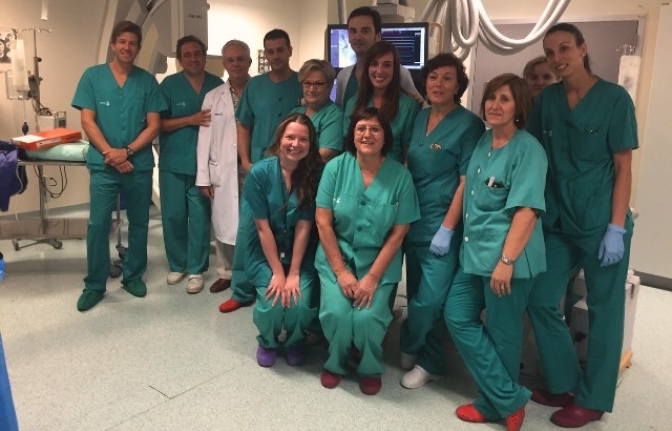 Profesionales del Sescam de Ciudad Real realizan la primera denervación renal para tratar la hipertensión arterial