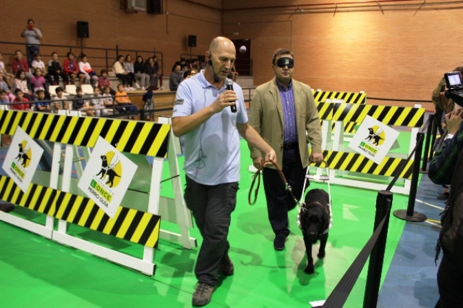 El acto regional del Día Internacional del Bastón Blanco que organiza la ONCE se celebró en Albacete