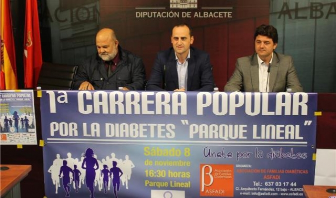 I Carrera Popular del Parque Lineal por la Diabetes, el próximo día 8 de noviembre