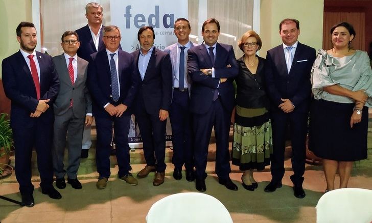 Los stands de asociaciones sociosanitarias también están presentes en la Feria de Hellín