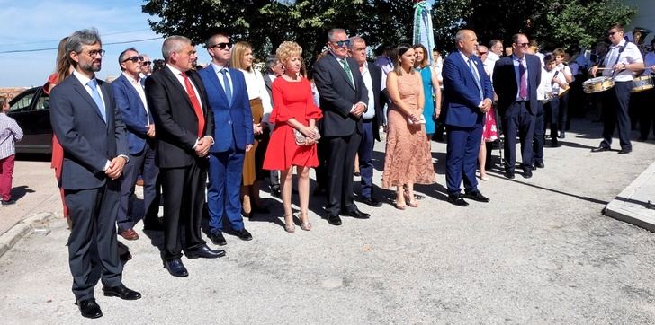 La procesión, uno de los momentos destacados de las fiestas de la localidad albaceteña de Alatoz