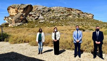La Diputación, volcada con las muestras de arte rupestre de la provincia de Albacete
