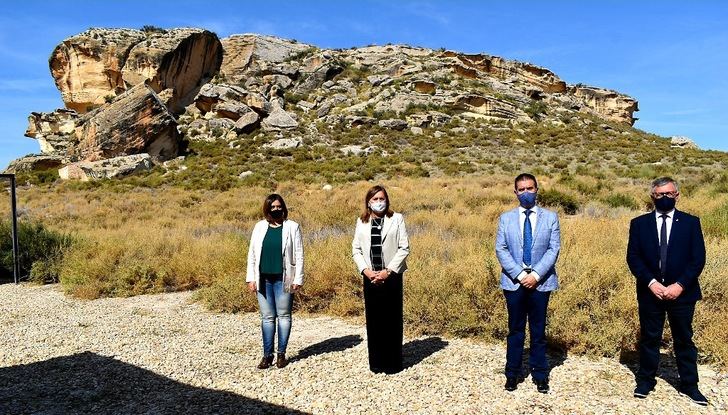La Diputación, volcada con las muestras de arte rupestre de la provincia de Albacete