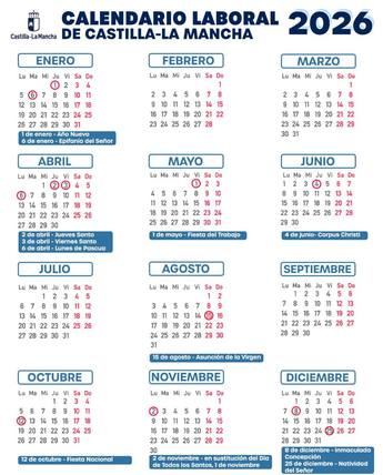 Puentes festivos destacados: Jueves Santo y la posibilidad de cinco días de descanso en Castilla-La Mancha