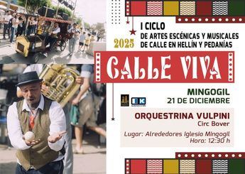 Calle Viva: Un Ciclo de Artes Escénicas y Musicales Gratuitas en Cañada de Agra, Agramón y Mingogil