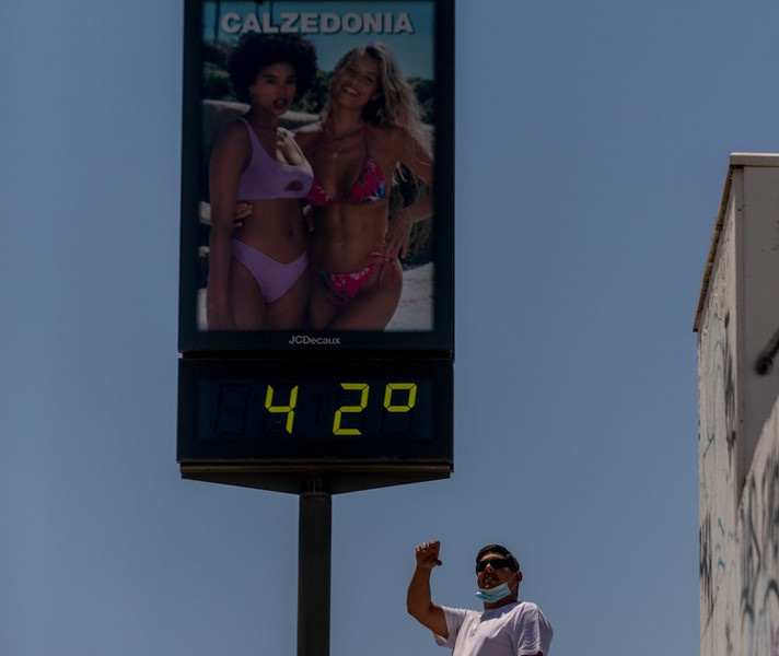 Las altas temperaturas tendrán en riesgo este sábado a siete provincias, Albacete entre ellas