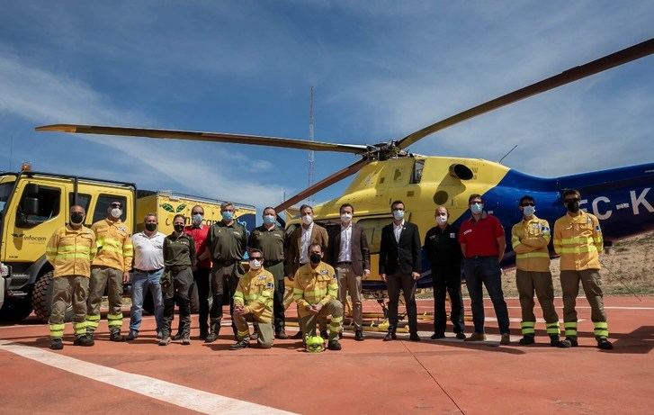 La campaña de extinción de incendios de Castilla-La Mancha contará con 259 medios y 334 contrataciones eventuales