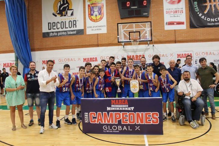 El Gobierno regional se felicita porque La Roda y Castilla-La Mancha se hayan convertido en todo un referente del mejor minibasket de Europa