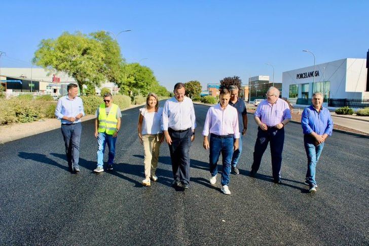 Importante proyecto de pavimentación en las calles de Polígono de Campollano