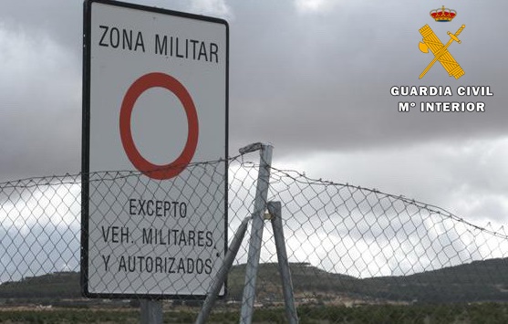 Dos detenidos por la Guardia Civil dentro del campo de maniobras militares de Chinchilla cuando estaban cogiendo setas