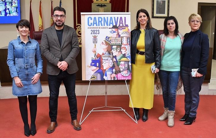 El Ayuntamiento de Albacete presenta el cartel y las actividades del Carnaval 2023