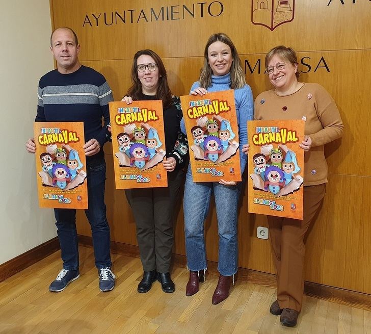 Batucada y seis charangas protagonizarán el Desfile de Carnaval Infantil de Almansa de este domingo