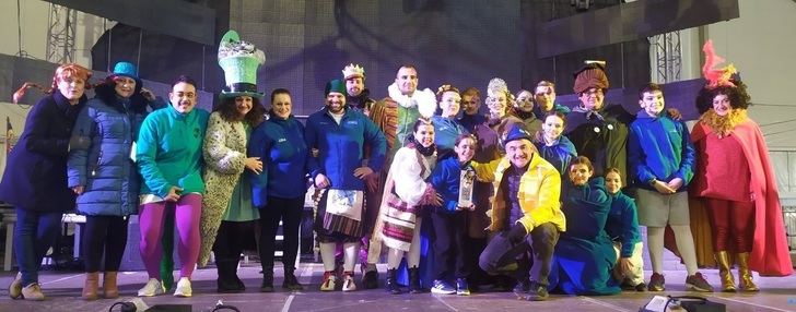 Los Perchas lograron el primer premio del Desfile Nacional de Carnaval de Villarrobledo