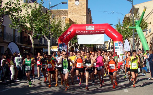 Montealegre del Castillo acoge la carrera semanal del Circuito Provincial de la Diputación de Albacete