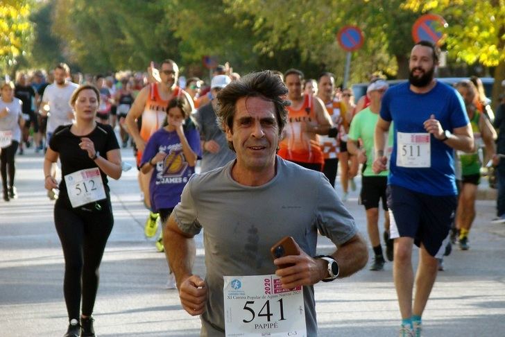 Carmen Risueño y José Antonio Hernández ganaron la Carrera Popular de Aguas Nuevas