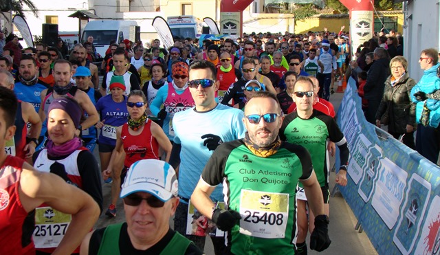 María Ángeles Magán y Gabriel García, ganadores en Navas de Jorquera de la última carrera del Circuito Provincial