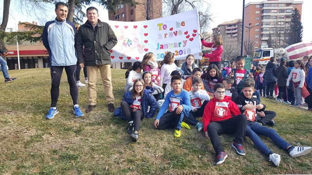 El colegio San Antón y Federico Mayor Zaragoza de Albacete celebran su carrera solidaria en favor de “Save the Children”