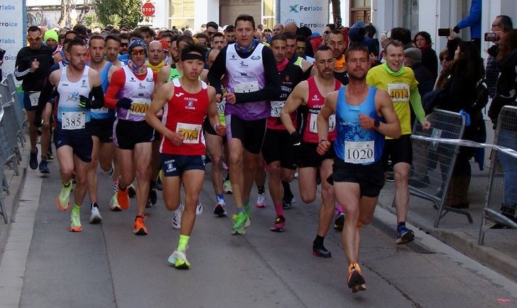 Rosario Gómez y Manu Gutiérrez, ganadores de los 10K de Villarrobledo