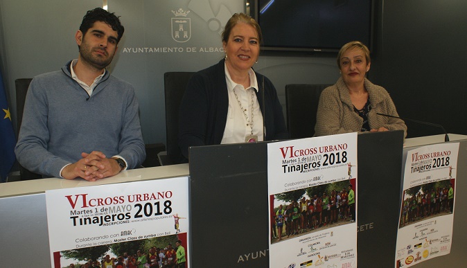 Todo preparado para el VI Cross Urbano Tinajeros 2018, a beneficio de AMAC