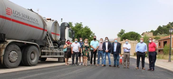 La Junta inicia las obras de remodelación de la carretera CM-412, en Riópar (Albacete)