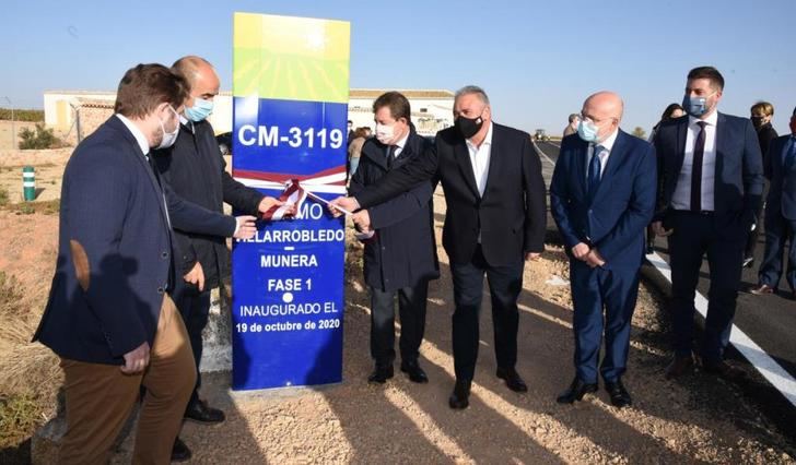 La Junta de C-LM terminará en octubre el segundo tramo de remodelación de la CM-3119 entre Villarrobledo y Munera