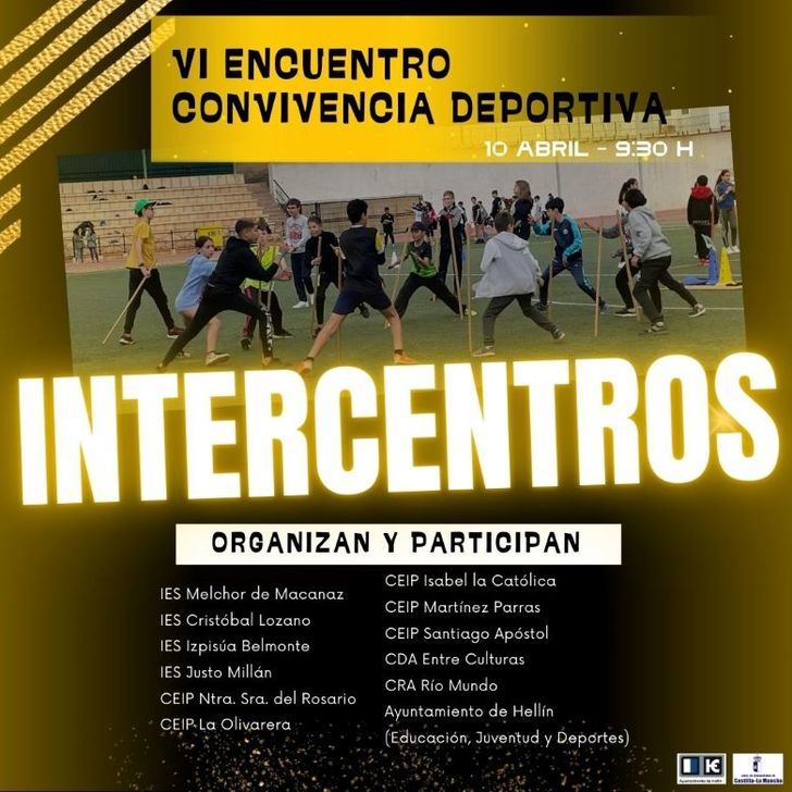 Más de 500 estudiantes participarán en una gymkhana deportiva el 10 de abril en Hellín