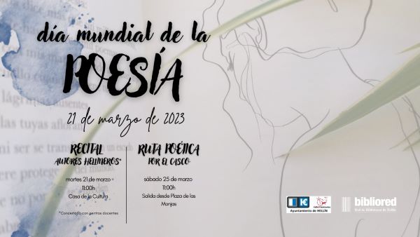 Hellín celebrará el Día Mundial de la Poesía durante toda esta semana