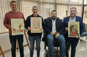 Emoción a tu llegada, de Rubén Almansa, cartel de las Fiestas de la Primavera de La Roda