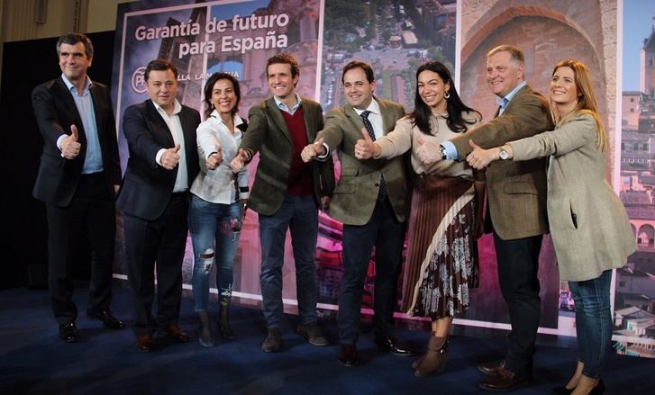 Elogios de Casado y Núñez a Serrano como candidato a la alcaldía de Albacete por su “capacidad de diálogo”
