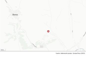 Incendio en nave industrial de Borox activa bomberos de tres localidades en Toledo