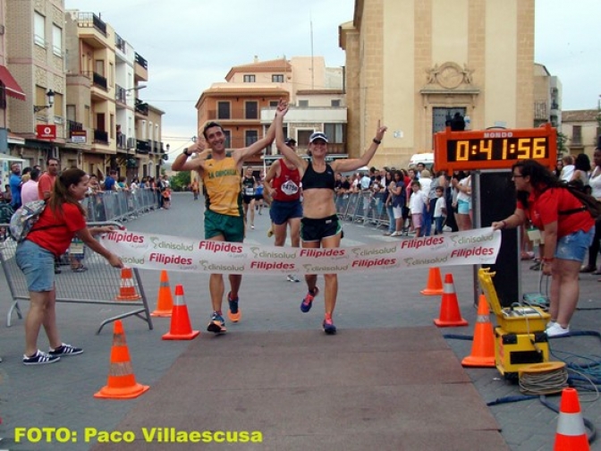 Anass Bouhaoui y Laura Villar vencieron en la XIII Carrera Popular de Fuente Álamo