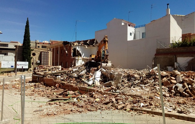 Continúan las obras del nuevo centro de salud de Elche de la Sierra