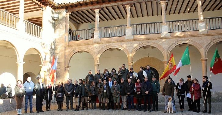 Acto inaugural del congreso internacional de cetrería