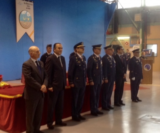 Gregorio asiste en los actos celebrados en la Base Aérea de Albacete en honor a Nuestra Señora la Virgen de Loreto