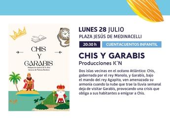 La Plaza Jesús de Medinacelli de Albacete se llena de magia con el cuentacuentos Chis y Garabís
