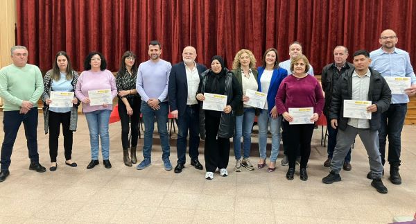 Clausura del curso RECUAL ‘Hoya Gonzalo Zonas Verdes’ tras seis meses de formación y empleo