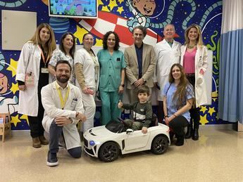Talavera de la Reina presenta un vehículo infantil para reducir el estrés en pacientes pediátricos