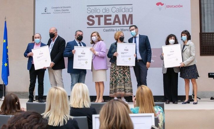 46 centros educativos de C-LM reciben un sello de calidad por desarrollar proyectos STEAM