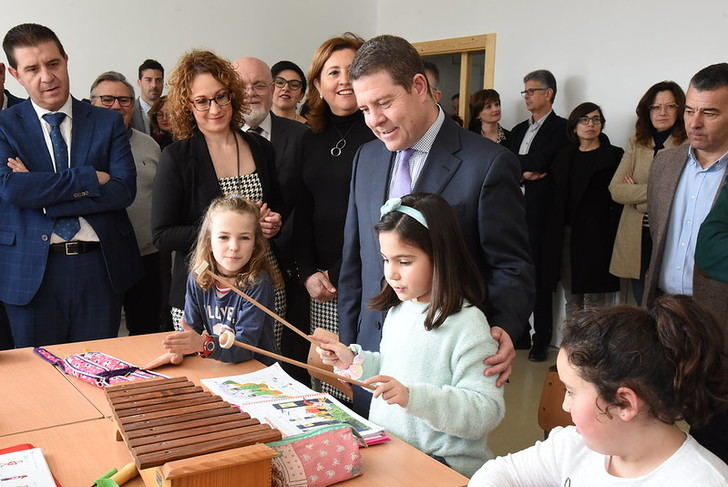 Page inaugurada el nuevo CEIP Ildefonso Navarro de Villamalea (Albacete)