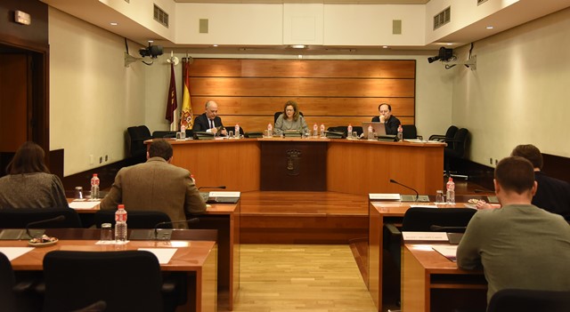 Reunión de la comisión regional de Fomento, en la que se anunció que la autovía de Albacete y Cuenca saldrá a información en unos meses