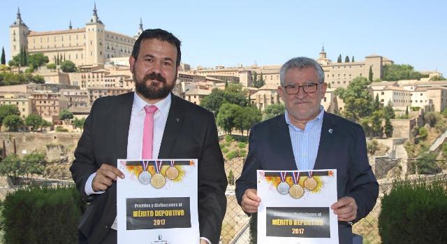 Maikel Melero, Paula Sevilla y Yolanda Ubero,Premios al Mérito Deportivo 2017
